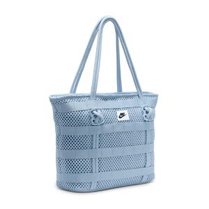 Nike Women's Light Blue Mesh Tote Bag